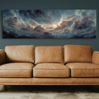 Where Starlight Breaks the Clouds