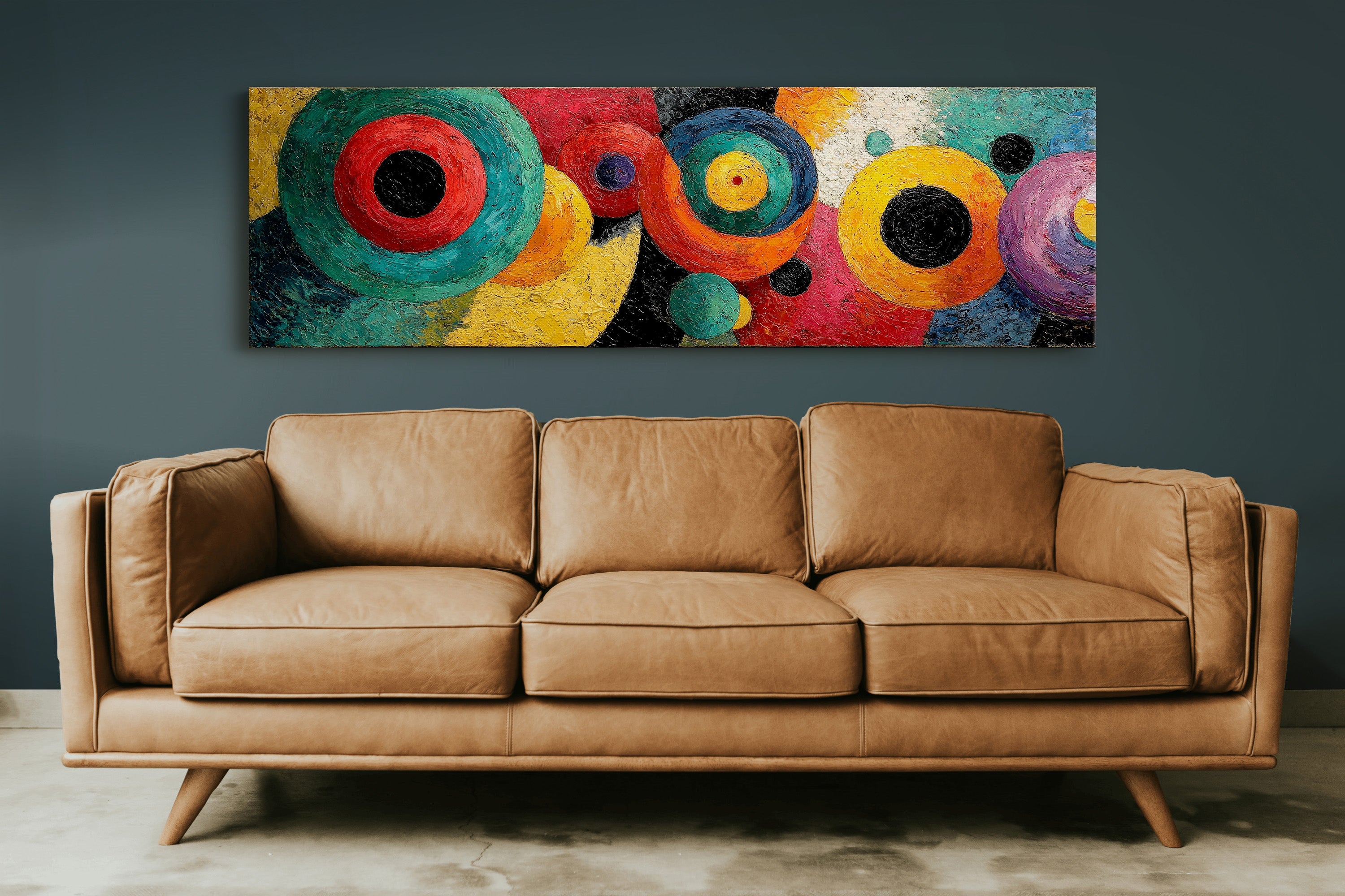 Orbiting Colors in Motion