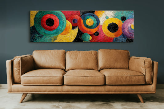 Orbiting Colors in Motion