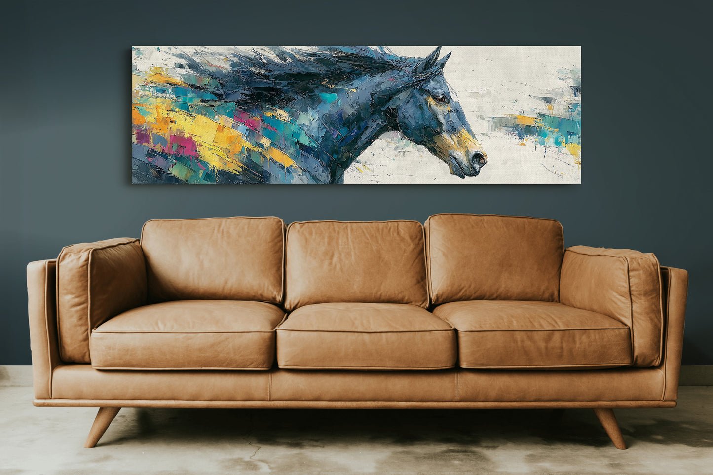 Wild Motion in Painted Color