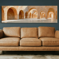 Sunlit Arches in Stillness