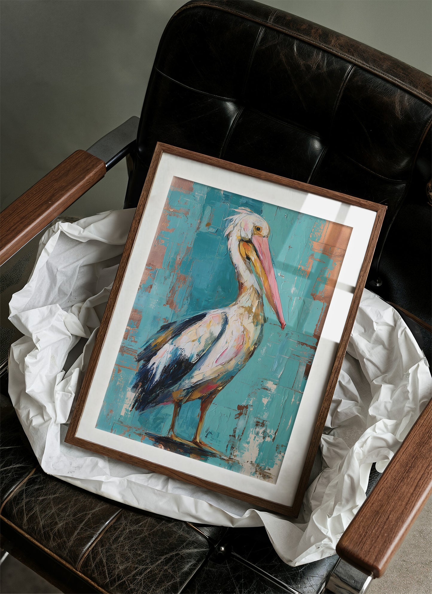 Harbor Sentinel in Turquoise Light