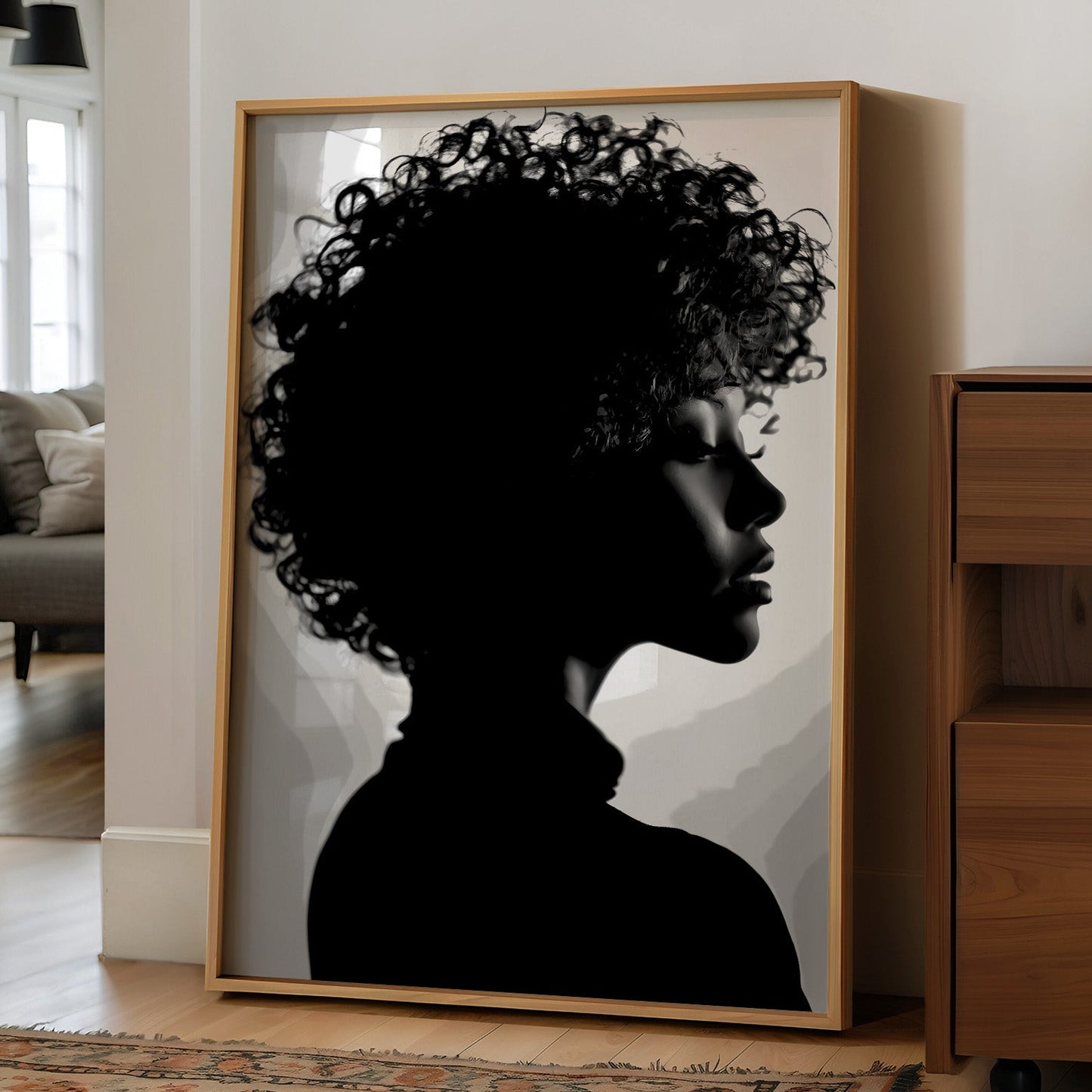 Shadow Framed in Silence