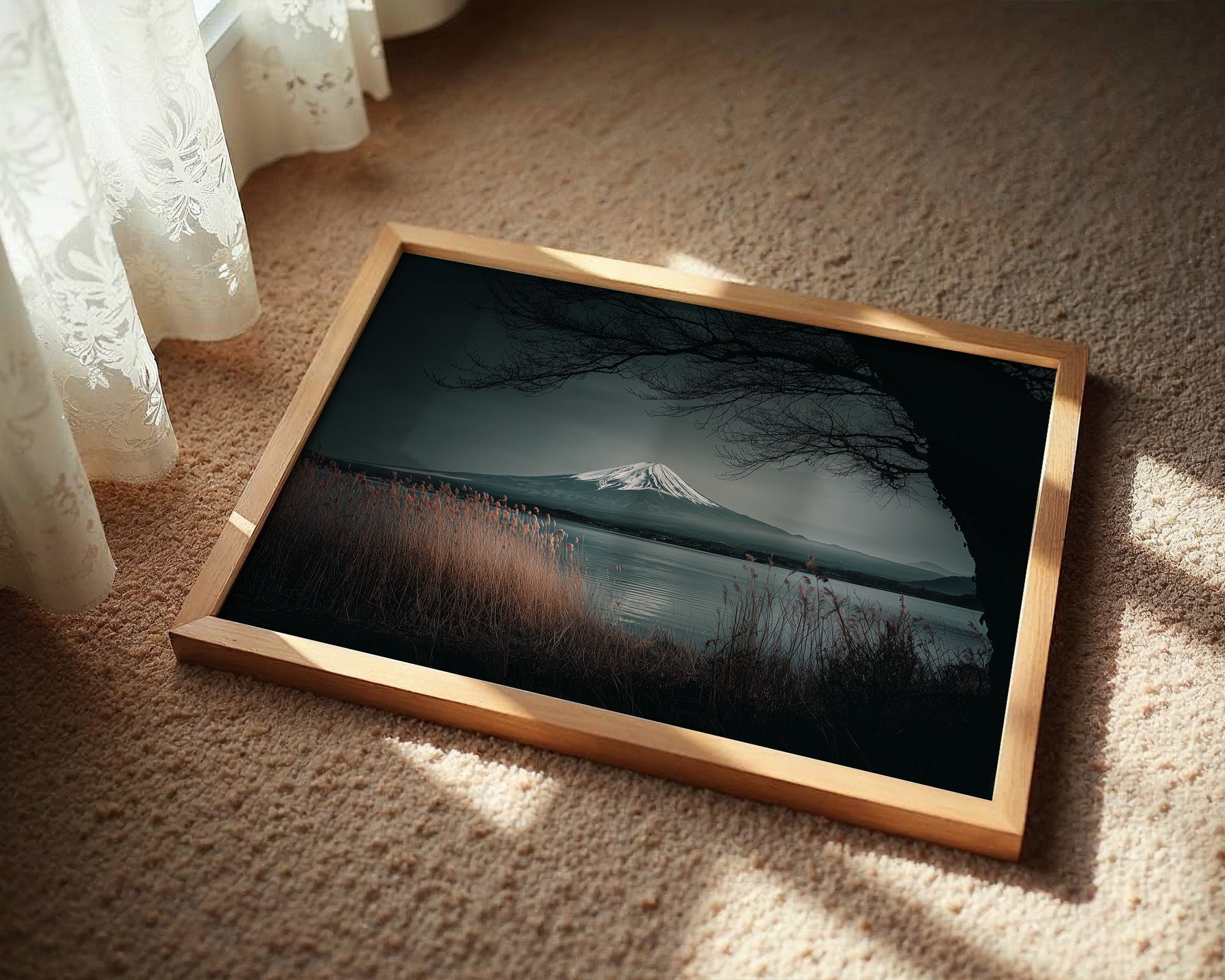 Stillness Beneath the Snow Peak