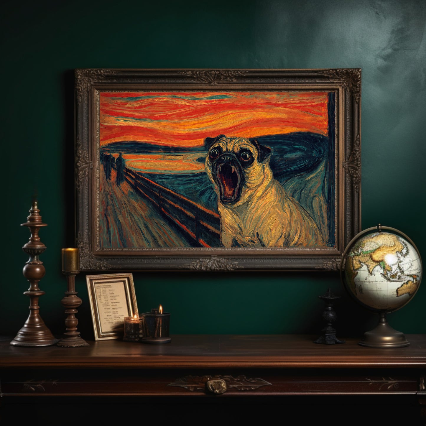 The Pug’s Silent Scream