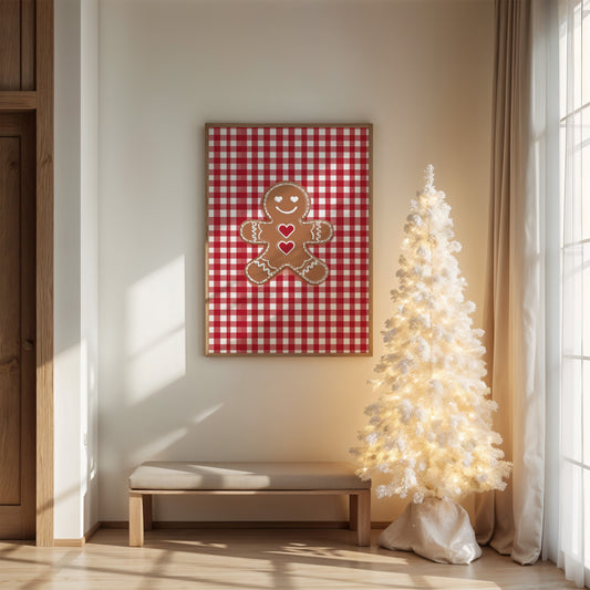 Hearts On The Gingham Table