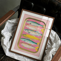 Sardines On A Pink Tin