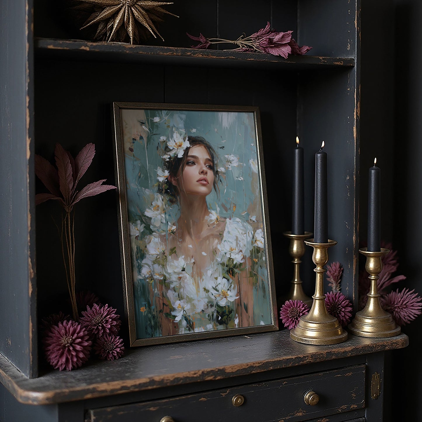 Where Petals Meet Quiet Light