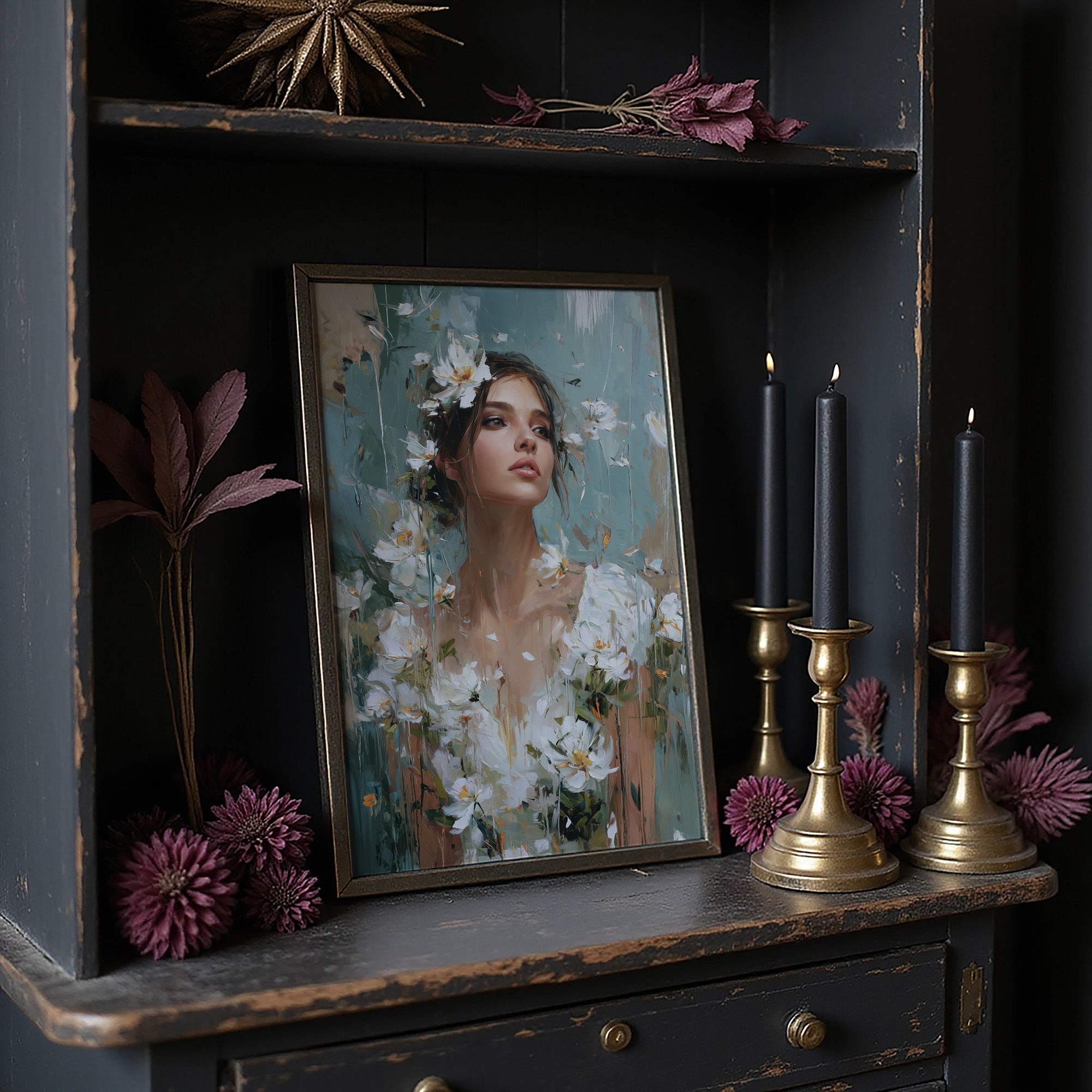 Where Petals Meet Quiet Light