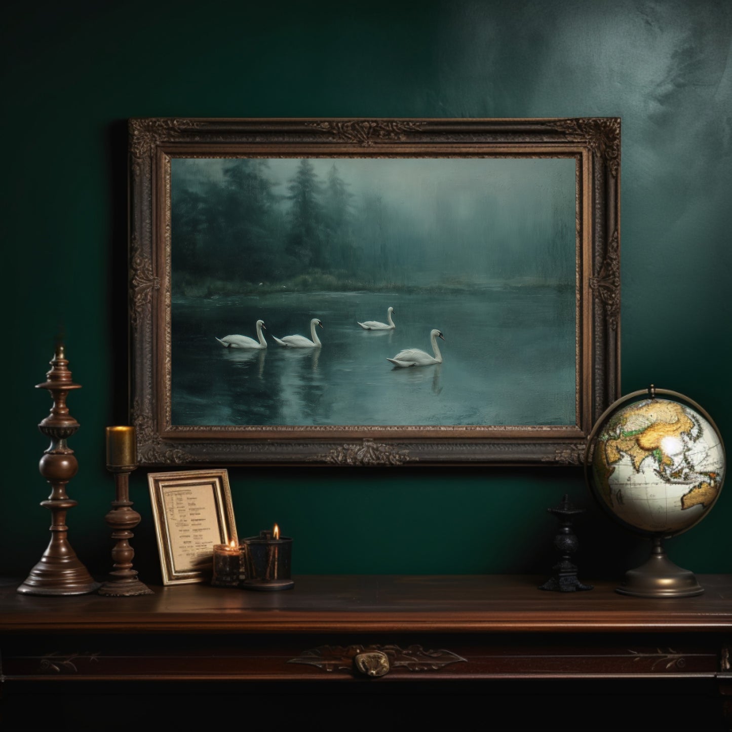 Drifting Through the Emerald Mist