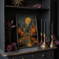 Golden Moon Over Ember City
