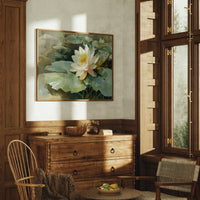 Stillness on the Lily Pond