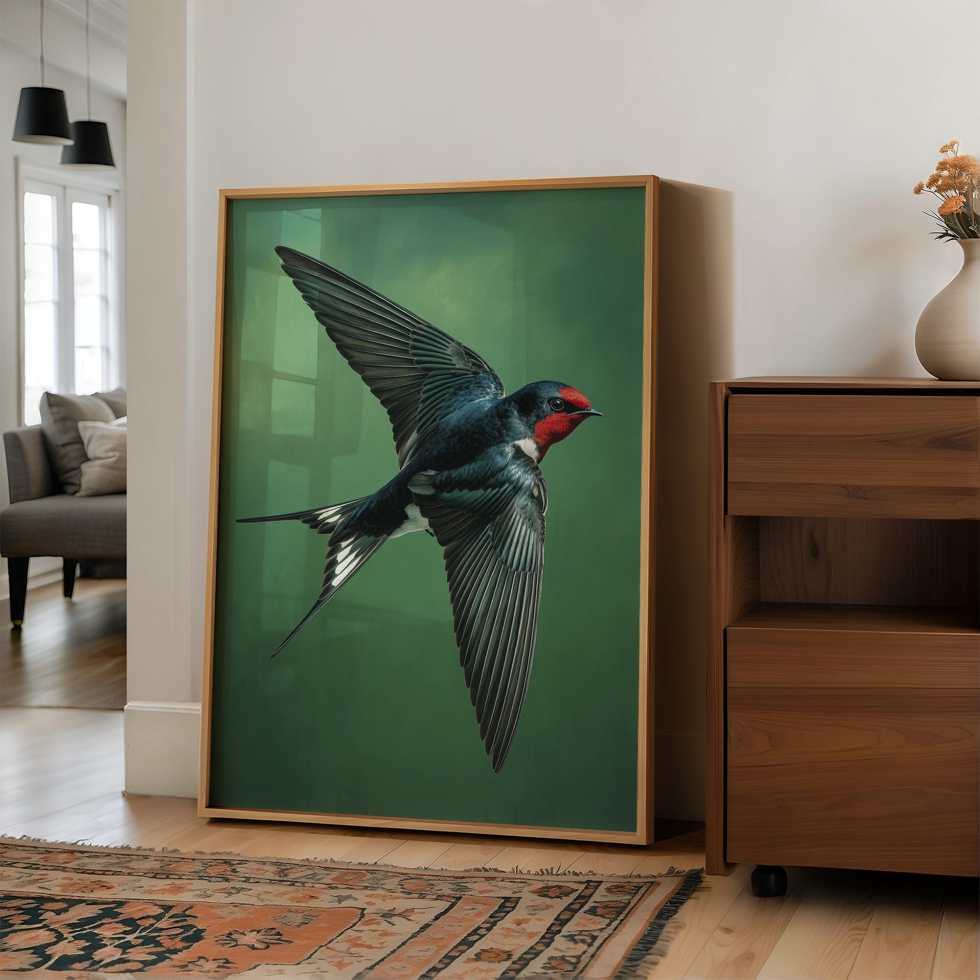 Wingbeat in Emerald Air