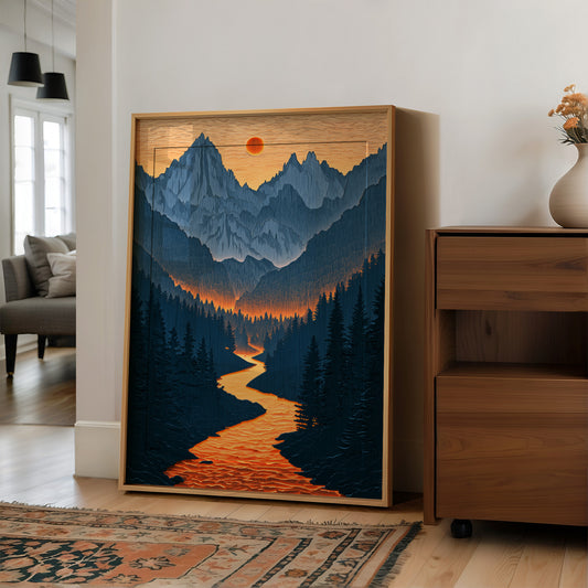 A Valley Lit From Within