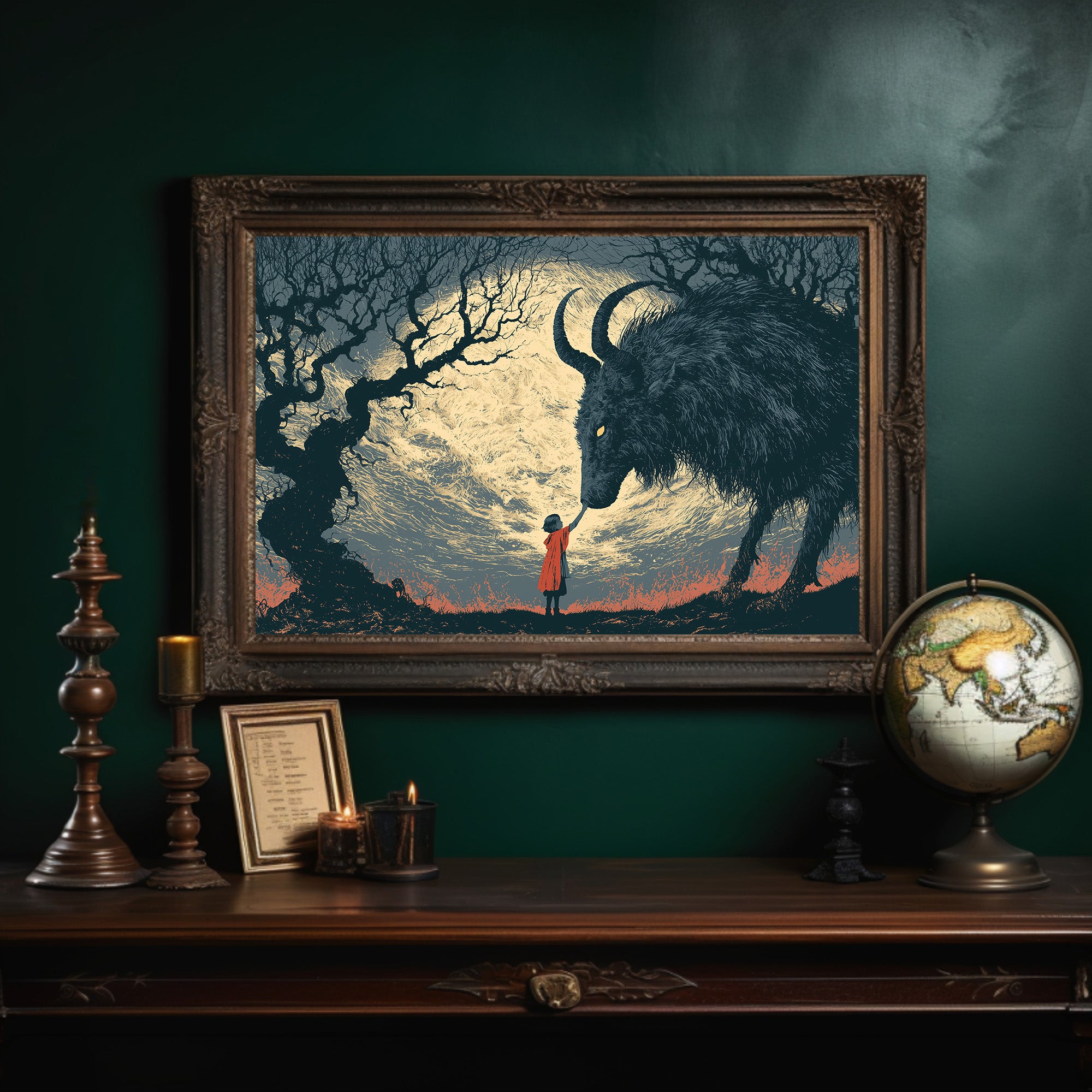 The Girl and the Horned One