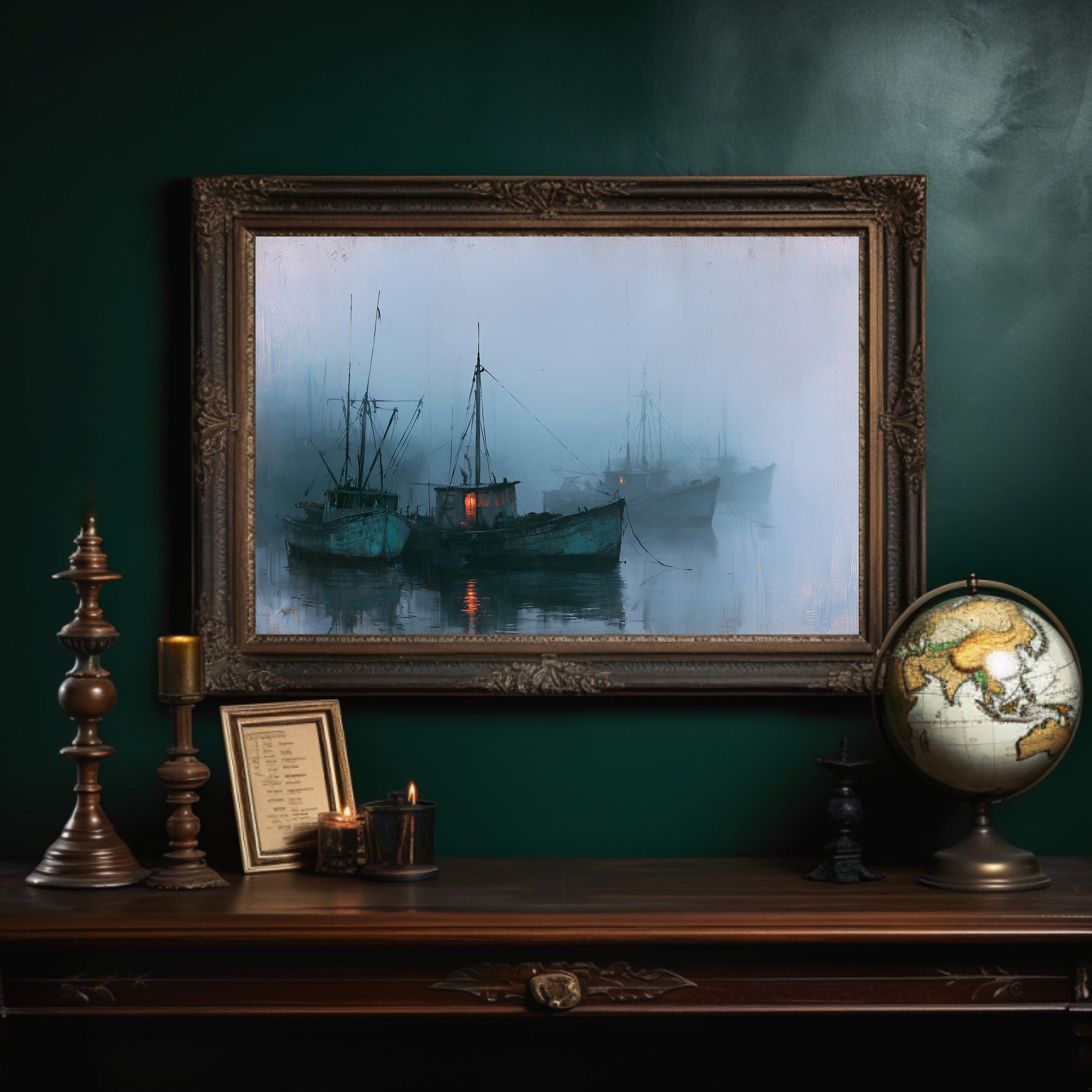 Foggy Harbor, Last Light On