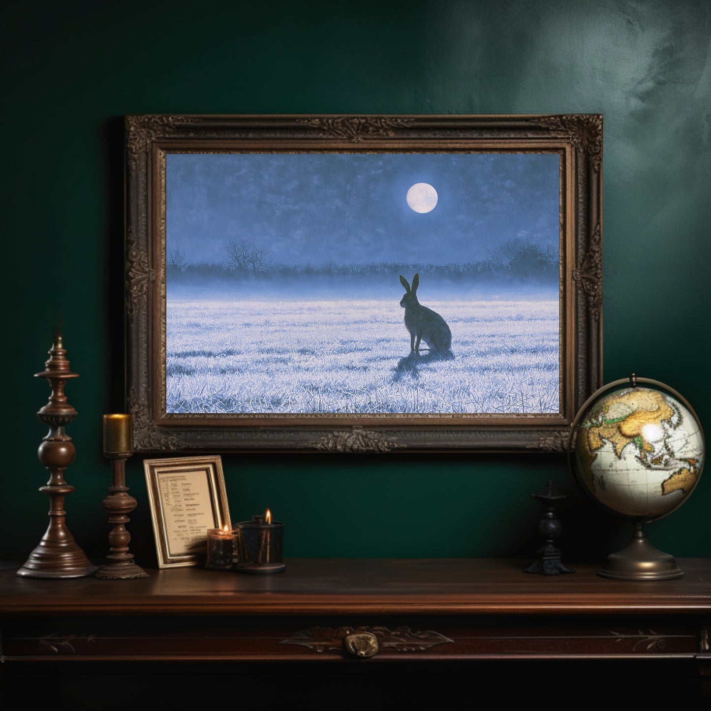 The Hare and the Full Moon