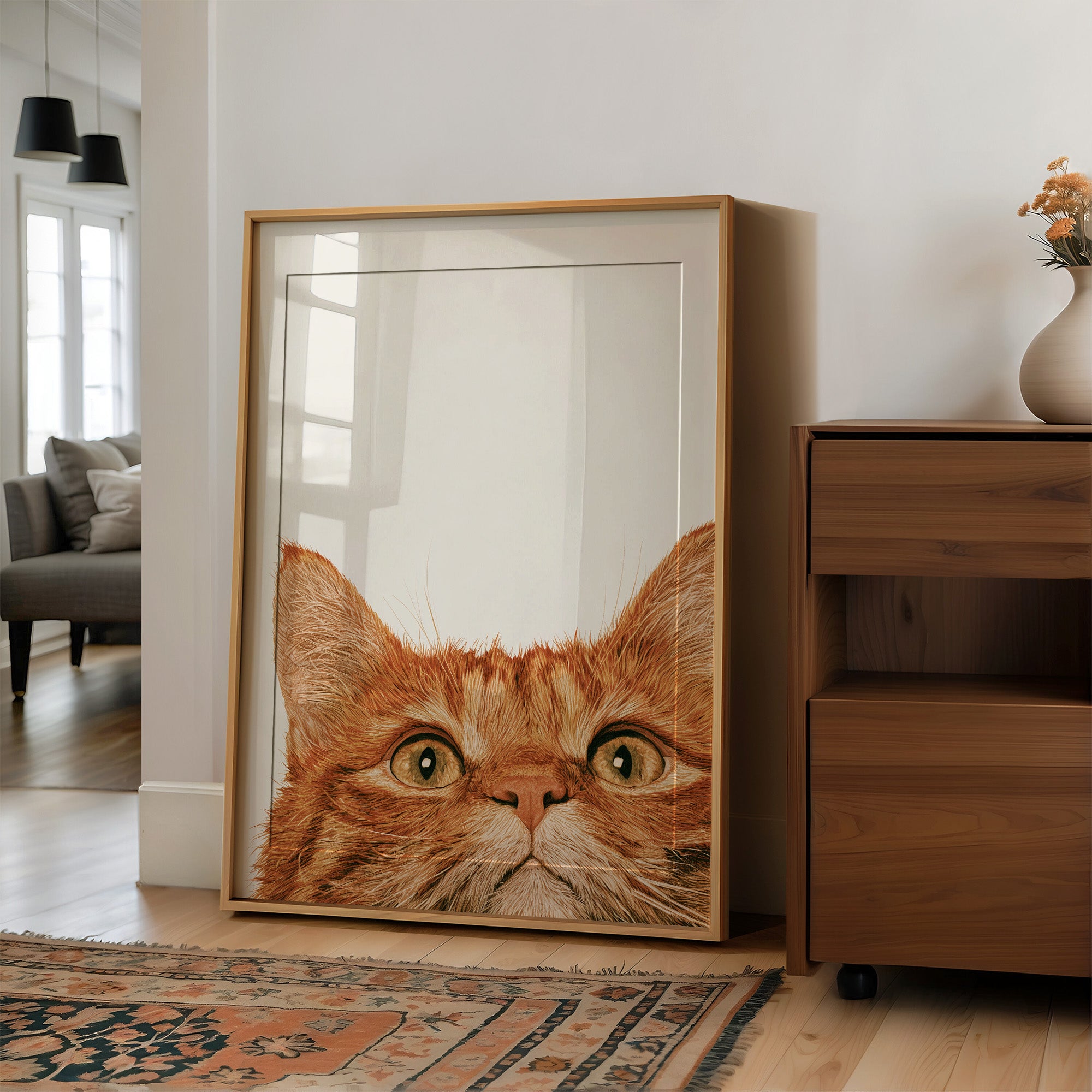 Orange Cat, Full Attention