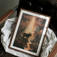 Moose At The Golden Hour
