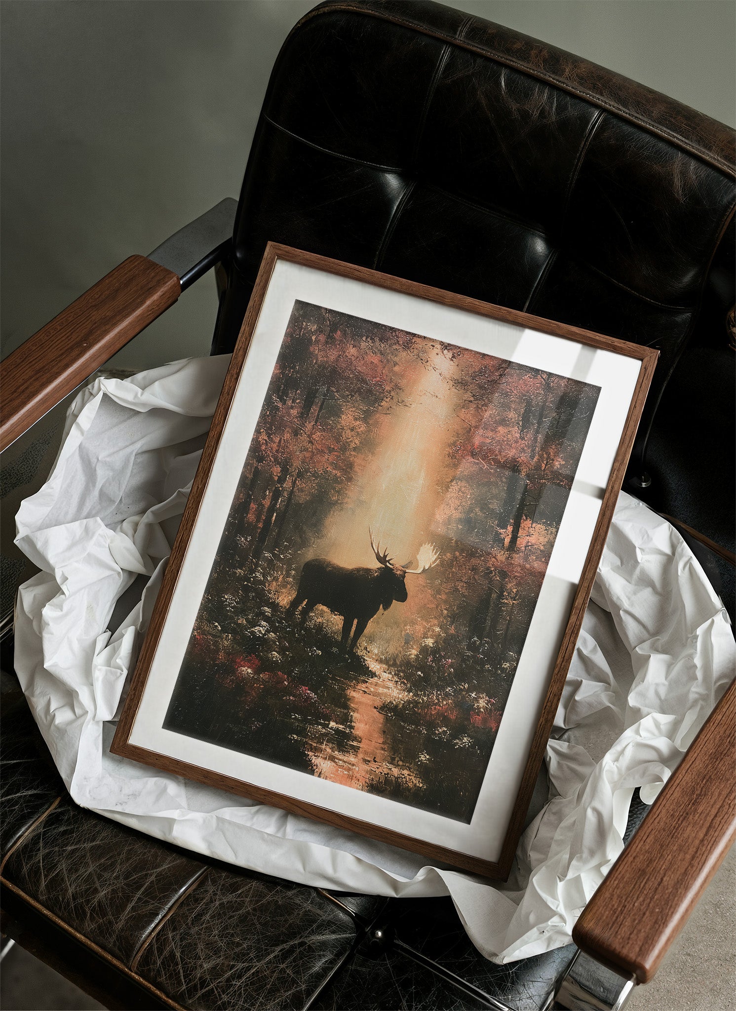Moose At The Golden Hour