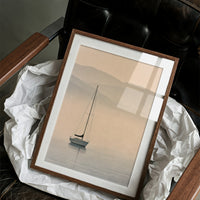 Sailboat Stillness At Dawn