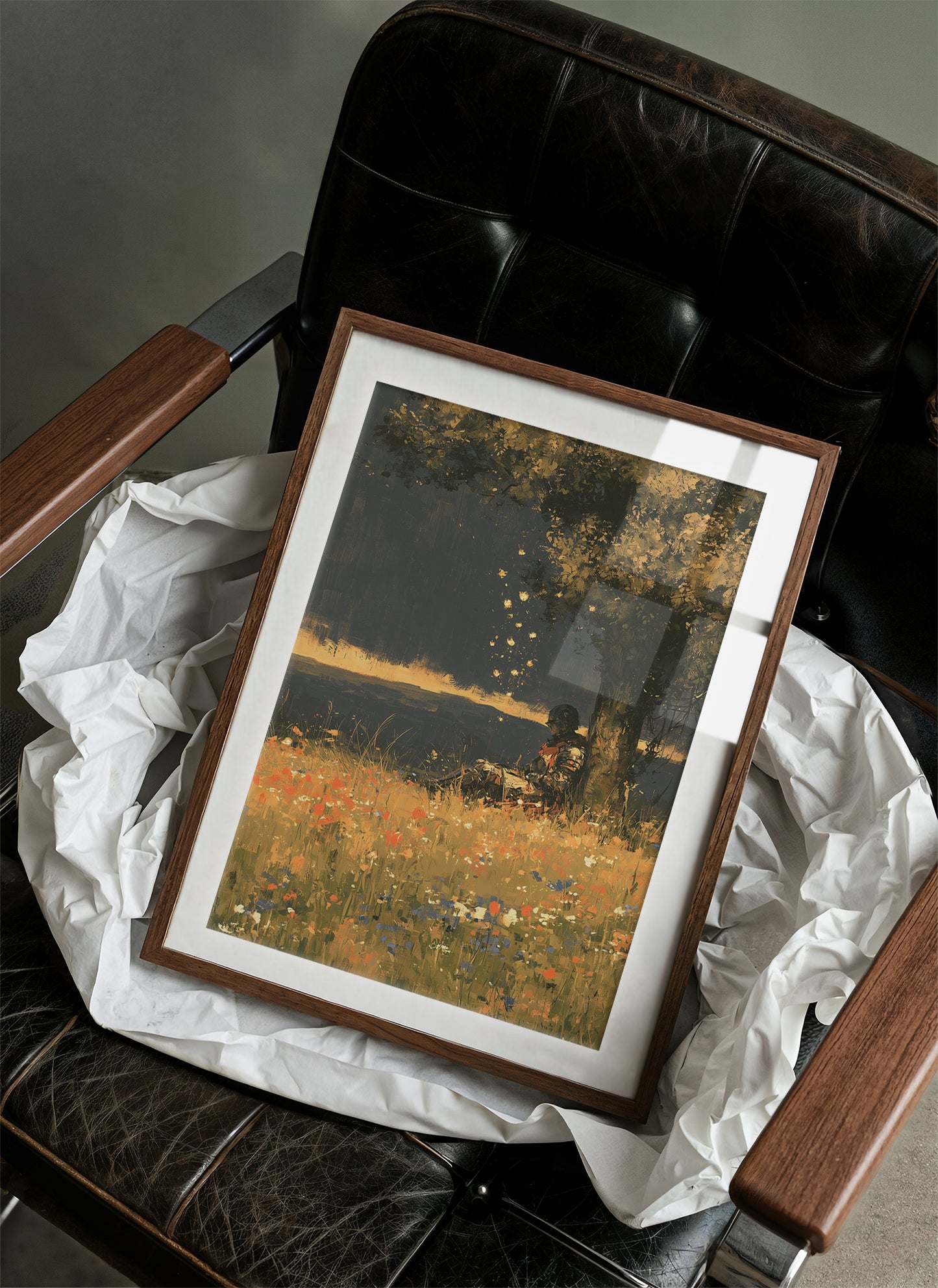 Knight's Rest In The Wildflowers