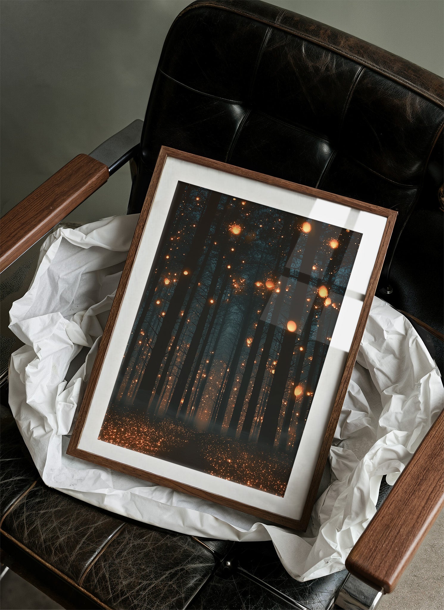 Fireflies Fill The Midnight Woods