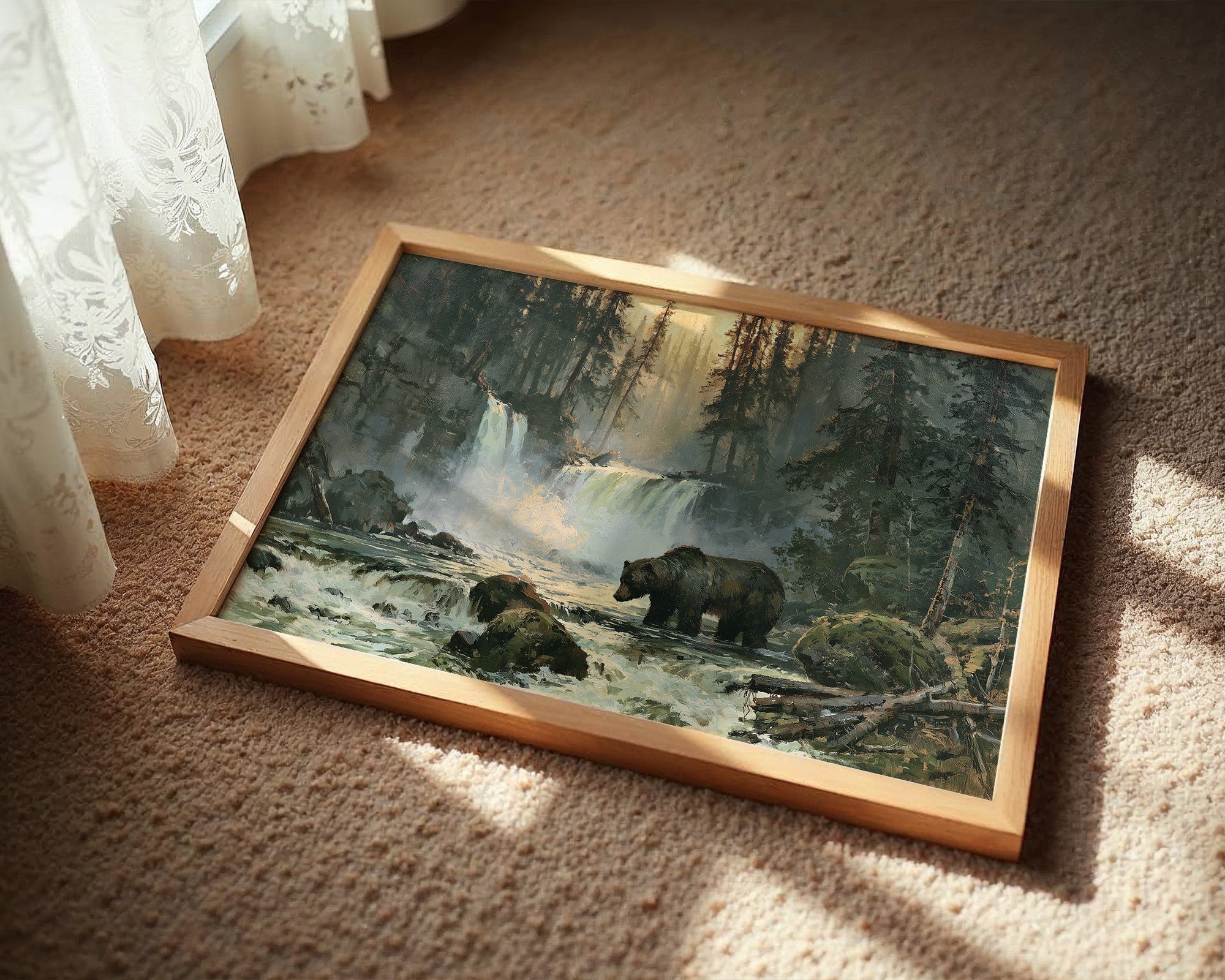 Grizzly at the Falls