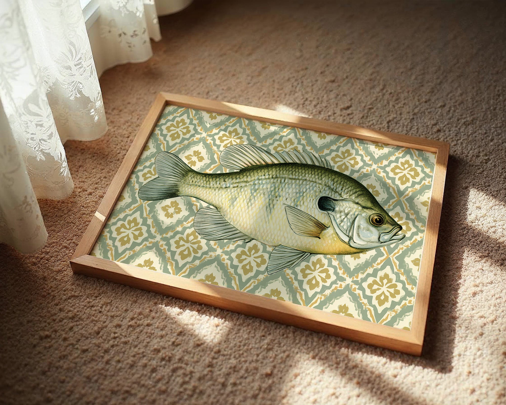 Bluegill, Sage Damask