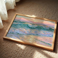 Waves, Pastel Sunrise