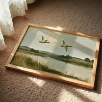 Mallards, Over the Marsh