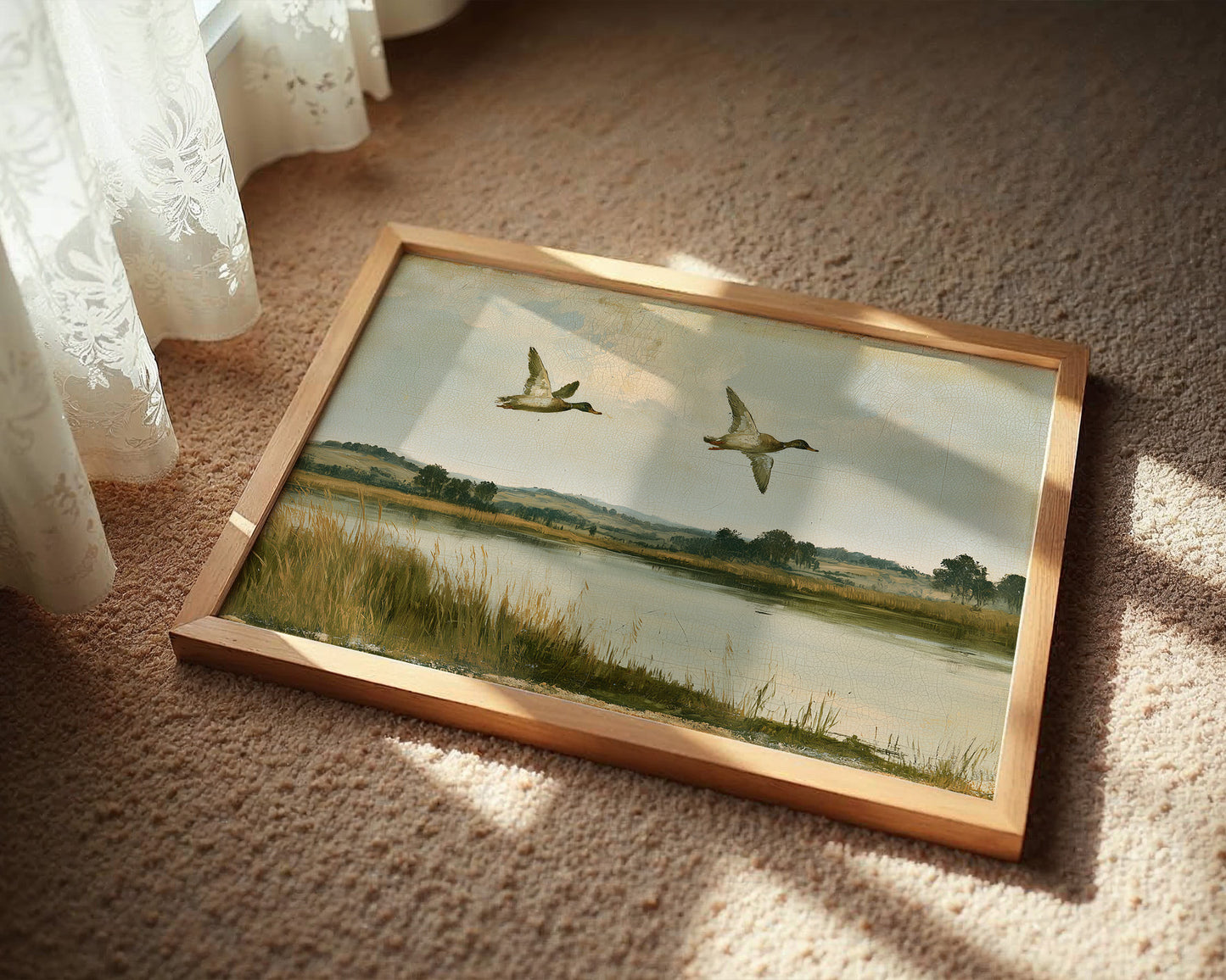 Mallards, Over the Marsh