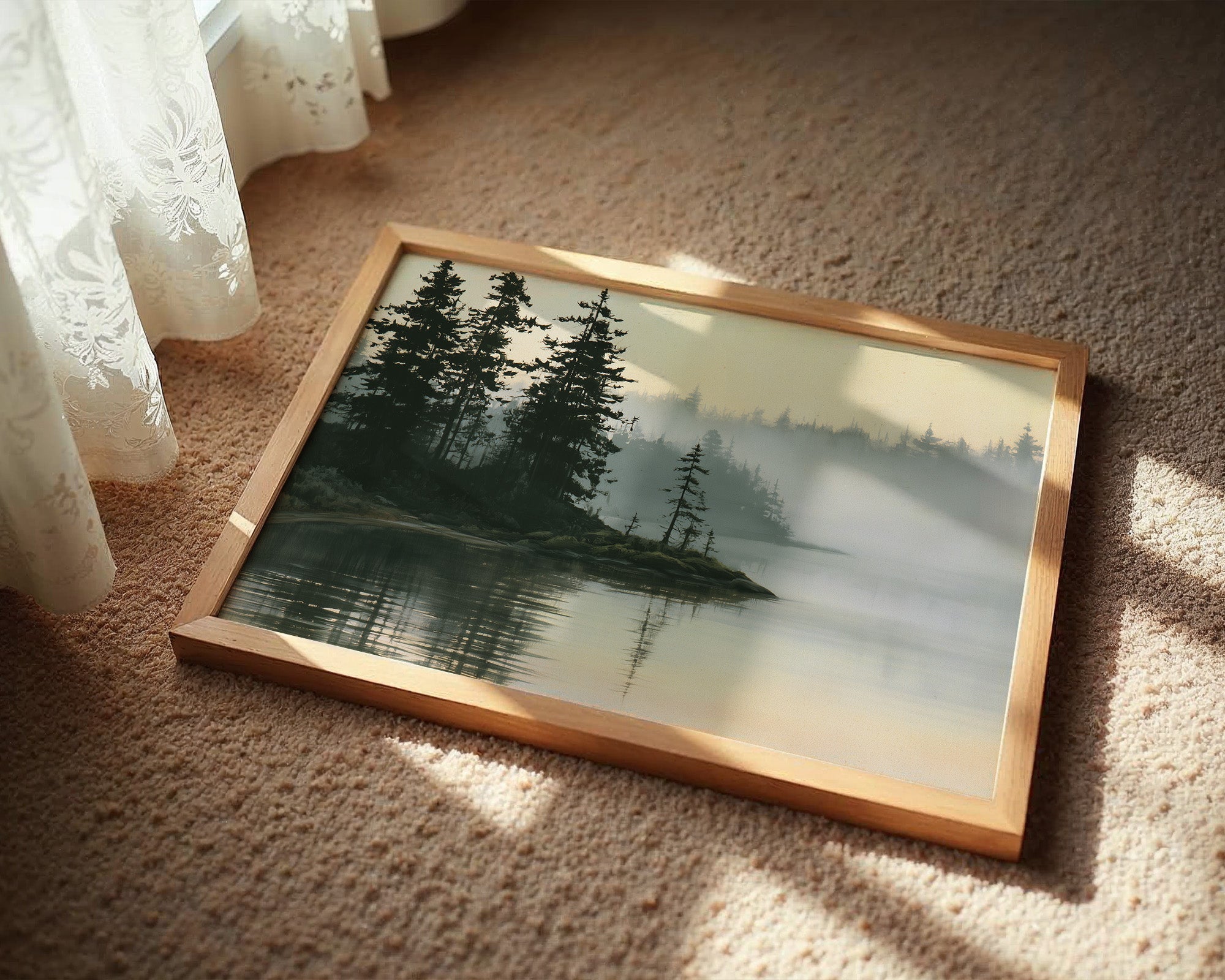 Pines, Fading into Fog