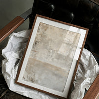 Weathered Neutral Plaster Abstract