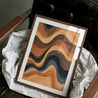 Wood Grain Wave Formation