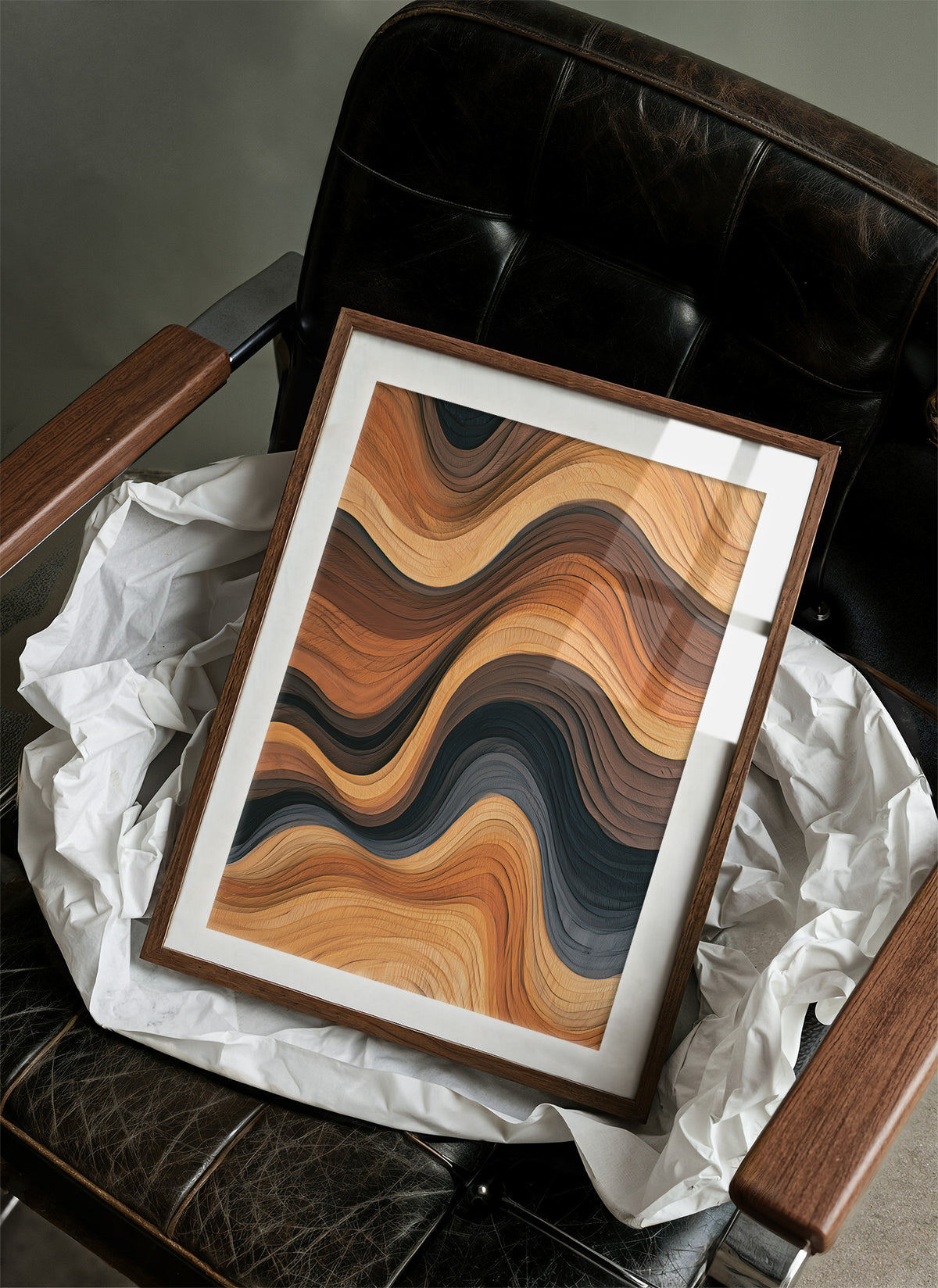 Wood Grain Wave Formation
