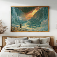 Moses Parts the Sea of Fire