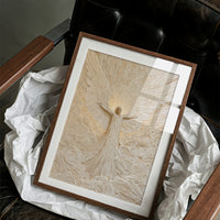 Ivory Textured Angel Ascending