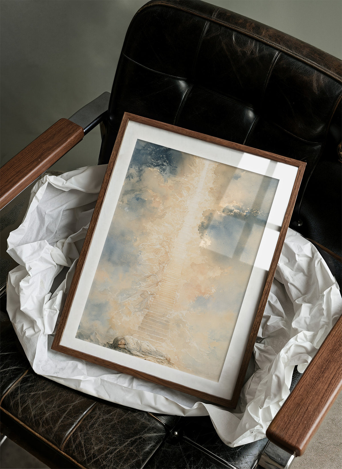 Stairway to Heaven Watercolor