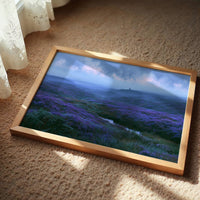 Twilight Falls Over the Heather