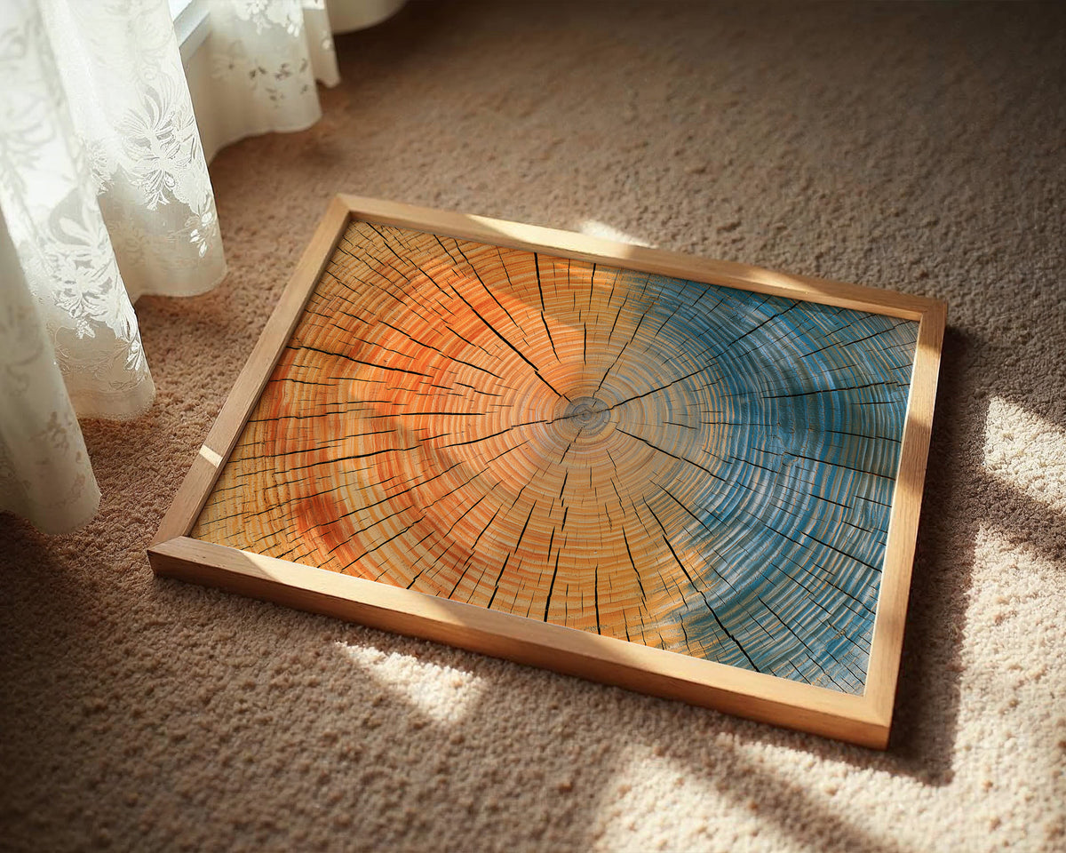 Tree Rings in Two Tones