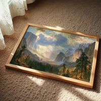 Divine Light Over the Valley