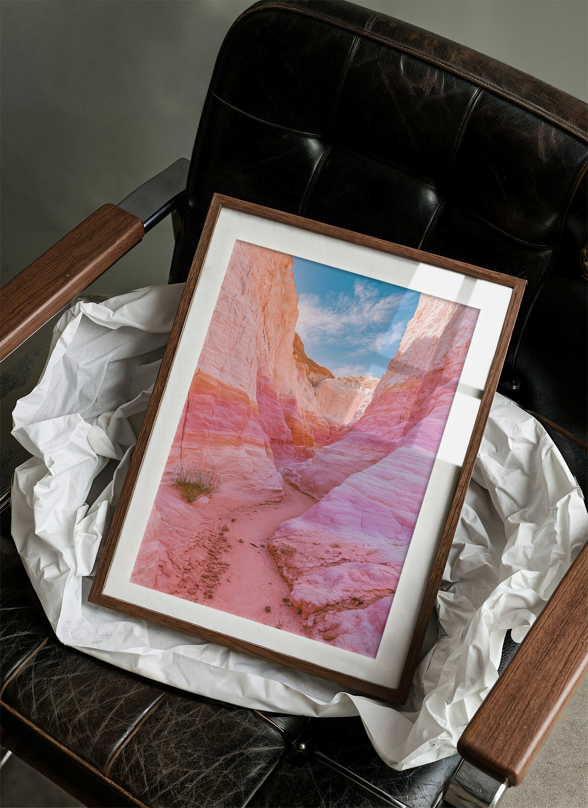 Pink Sandstone Slot Canyon