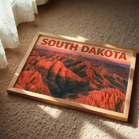 South Dakota Badlands Blaze