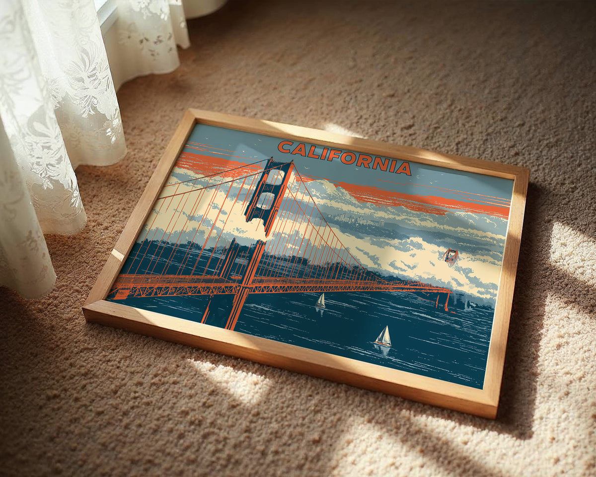 California Golden Gate Fog