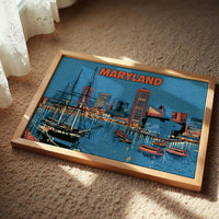 Maryland Harbor Pop Art