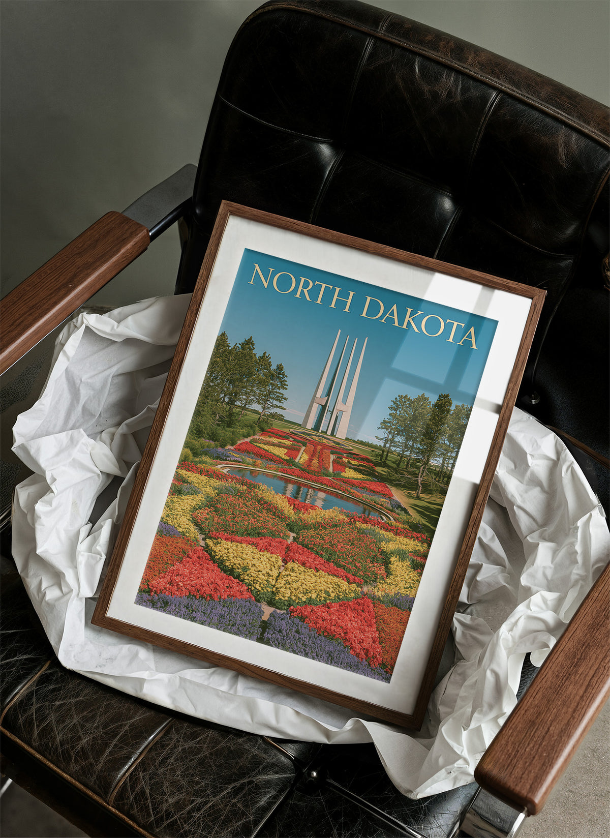 North Dakota Garden Monument