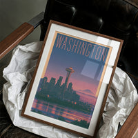 Seattle Space Needle Twilight