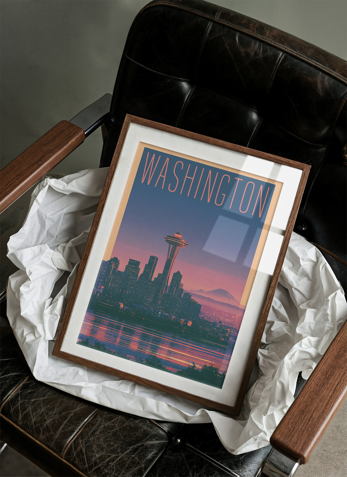 Seattle Space Needle Twilight