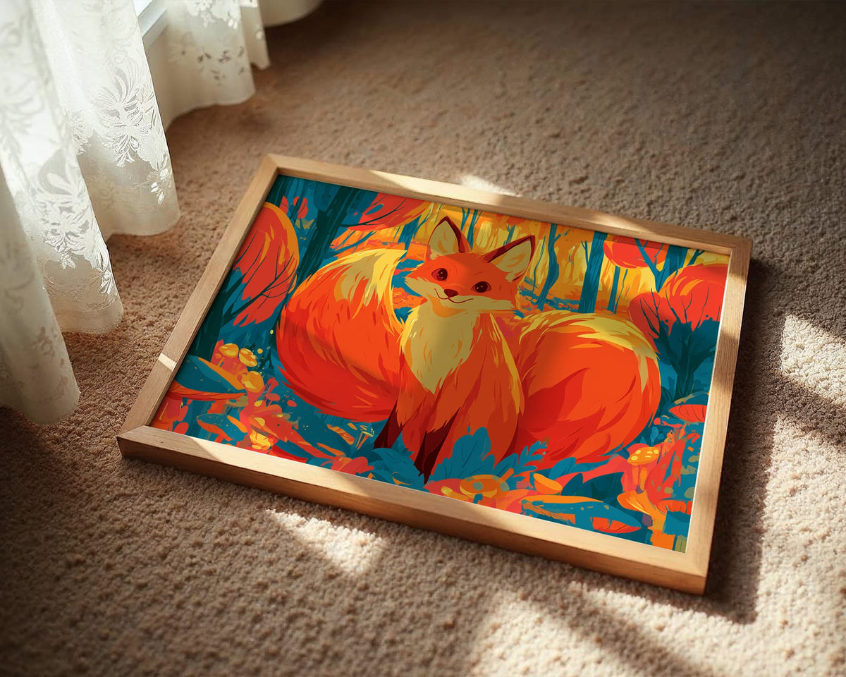 Nine-Tailed Forest Fox Glow